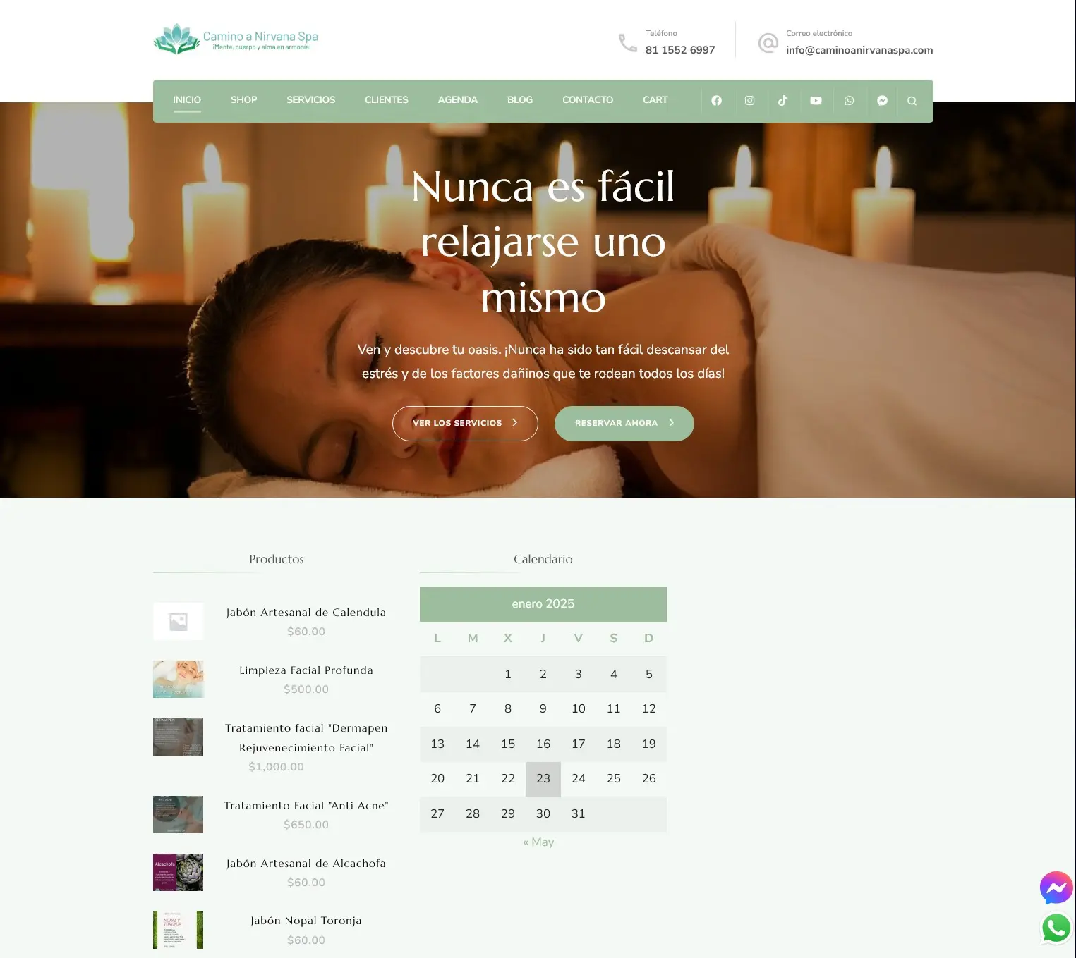 Camino Anirvana Spa